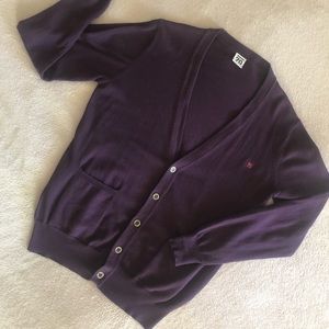 SUB70 mens sweater - purple - eggplant - small - gently used - great condition